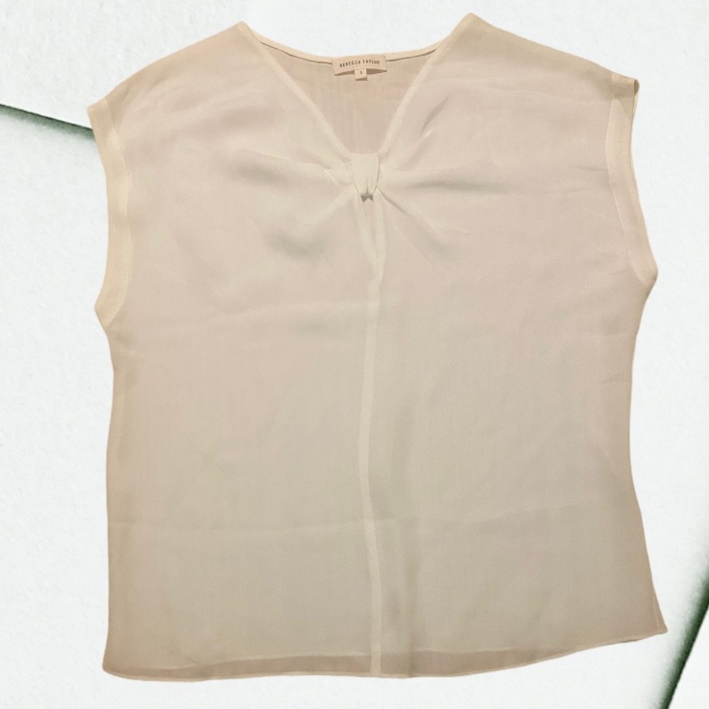 REBECCA TAYLOR tie top size small